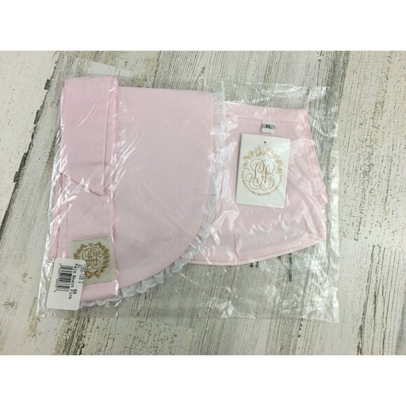 The Beaufort Bonnet Company XL 3T 4T Bellefaire Bonnet Pink Eyelet Lace Girls - Picture 13 of 14